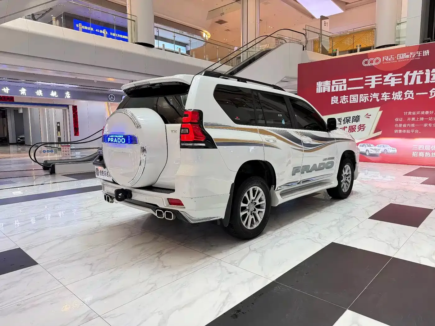Toyota Prado 3.5L Automatic TX-L Zunxiang Edition with Rear-mounted Spare Tire 2019 — фото 11