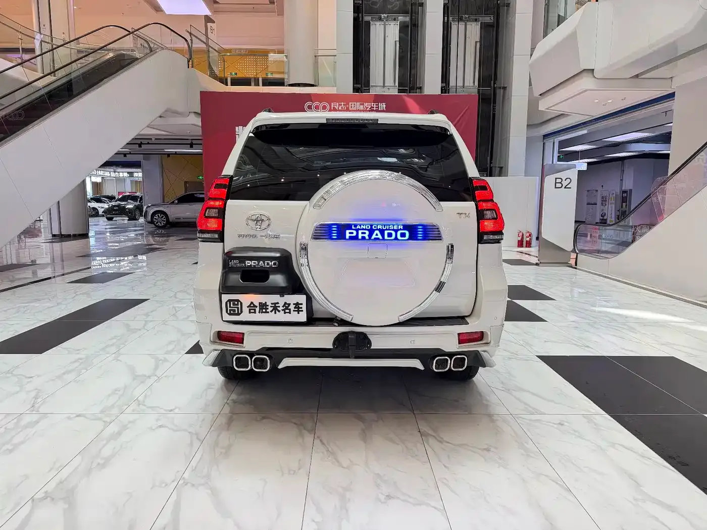 Toyota Prado 3.5L Automatic TX-L Zunxiang Edition with Rear-mounted Spare Tire 2019 — фото 10