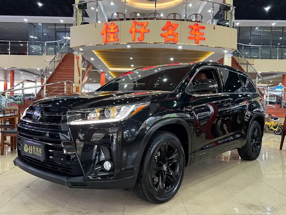 Toyota Highlander Model 2.0T 4WD Knight Edition 7-Seater China VI 2019