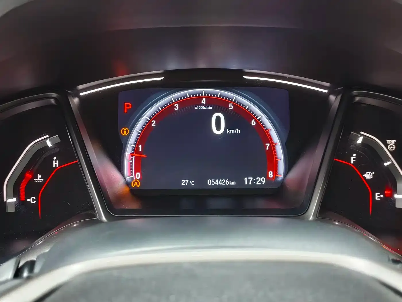Honda Civic Hatchback 220TURBO CVT Sport 2022 — фото 16