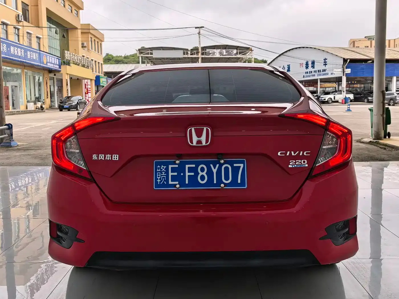 Honda Civic 220TURBO CVT Jingdong Edition China V 2022 — фото 16