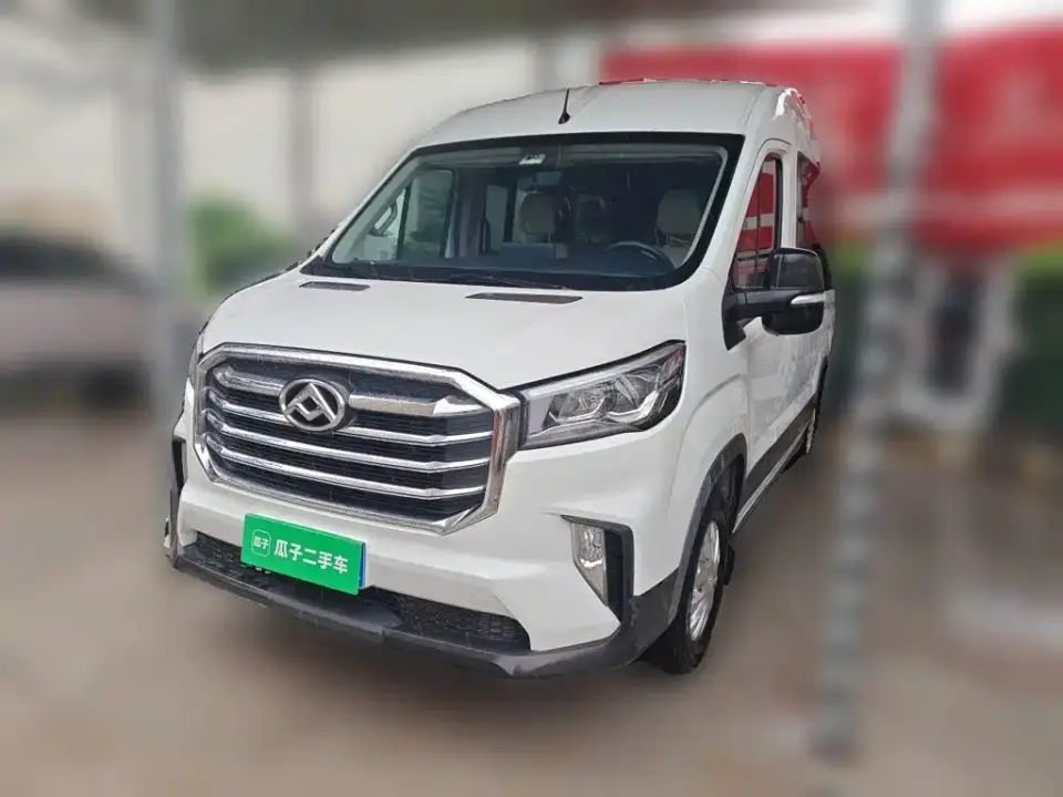 SAIC Maxus Xintu V90 2.0T Manual Zhida RWD Long Wheelbase High Roof Single Rear Tire 9-Seater 2023