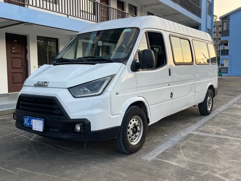Jiangling Tesun Model 2.8T Space King Taurus Edition Long Wheelbase Medium-High Roof Single Rear Tire-Step 6-Seater Diesel China VI JX493 2021