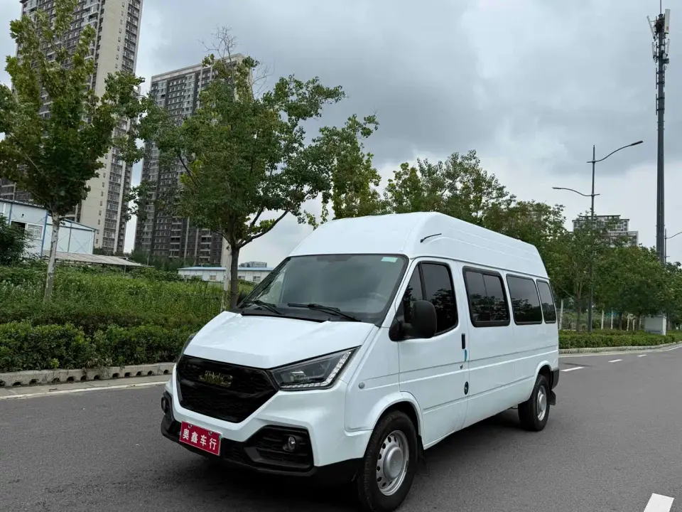 Jiangling Tesun Model 2.8T Space King Taurus Edition Long Wheelbase Medium-High Roof Single Rear Tire-Step 6-Seater Diesel China VI JX493 2022