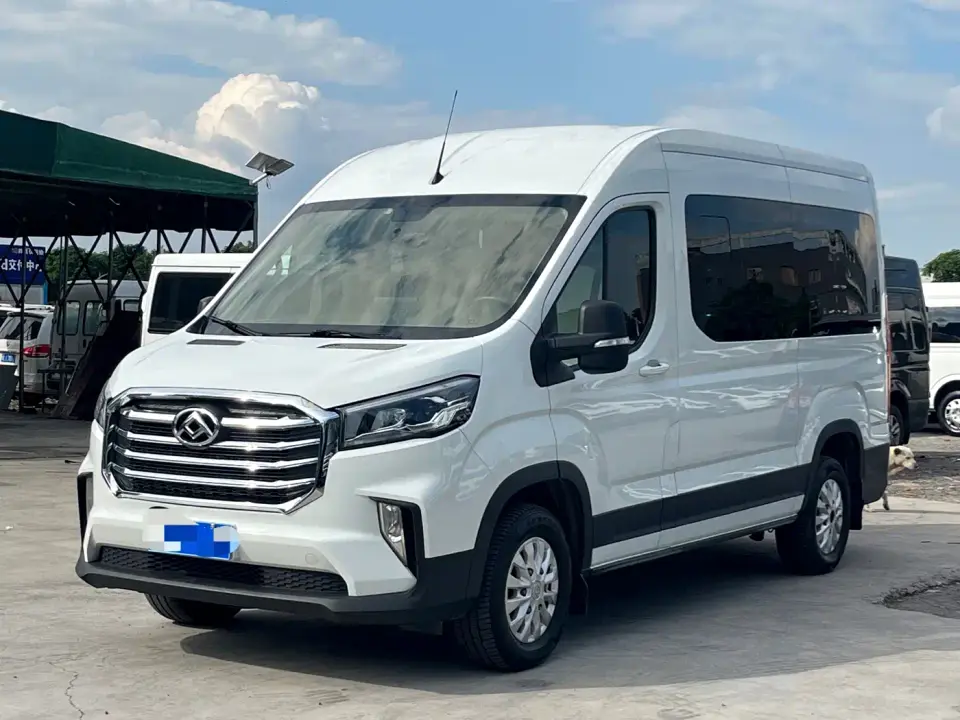 SAIC Maxus Xintu V90 2.0T Auto Zhida Operation RWD Extended Wheelbase Super High Roof Single Rear Tire 9-Seater 2023