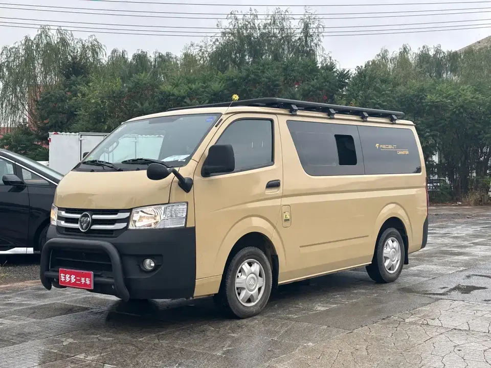 Foton Fengjing G7 Model Commercial Transport Edition Gasoline 2.4L Automatic Short Wheelbase High Roof Clear Window 6 Seater 2024