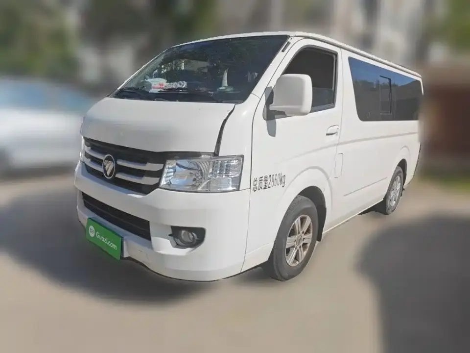 Foton Fengjing G7 Model Commercial Transport Edition Gasoline 2.4L Automatic Short Wheelbase Flat Roof Clear Window 6 Seater 2025