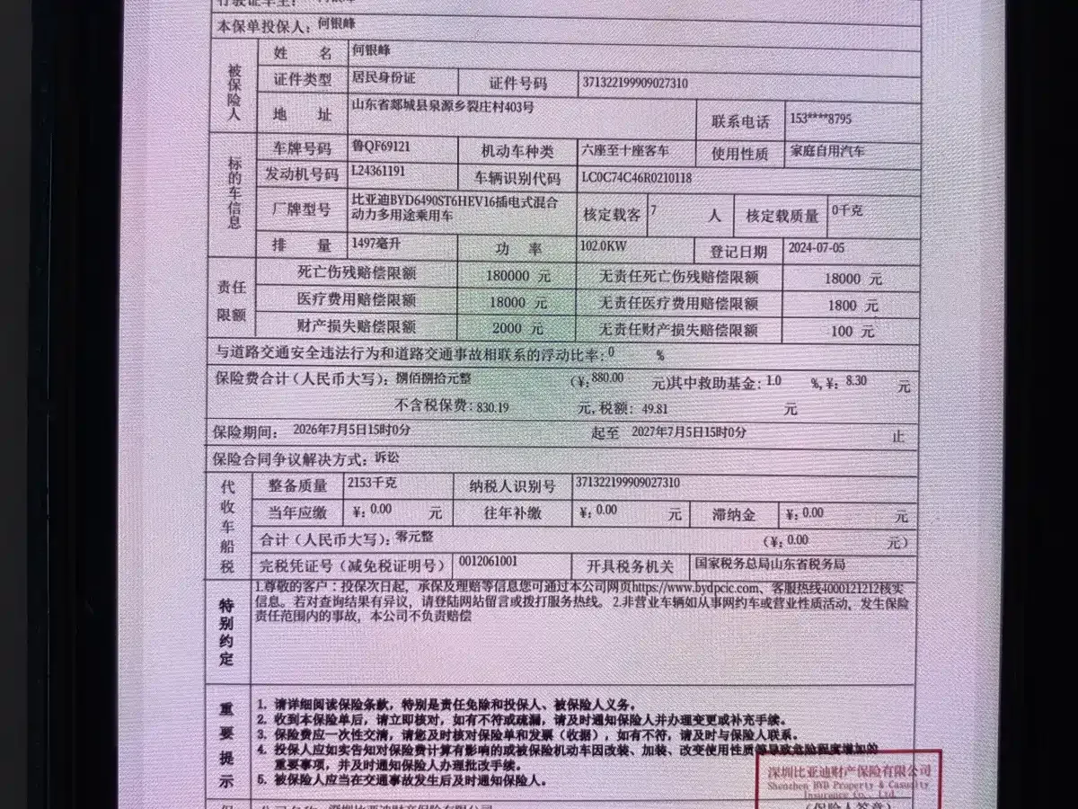 BYD Tang New Energy DM-i Glory Edition 112KM Deluxe 2024 — фото 28