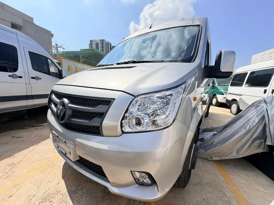 Foton Tuyano Jixiang Multi-function Cummins 2.8T Manual Long Wheelbase Medium Roof Dual Rear Tires 7-seater 2024