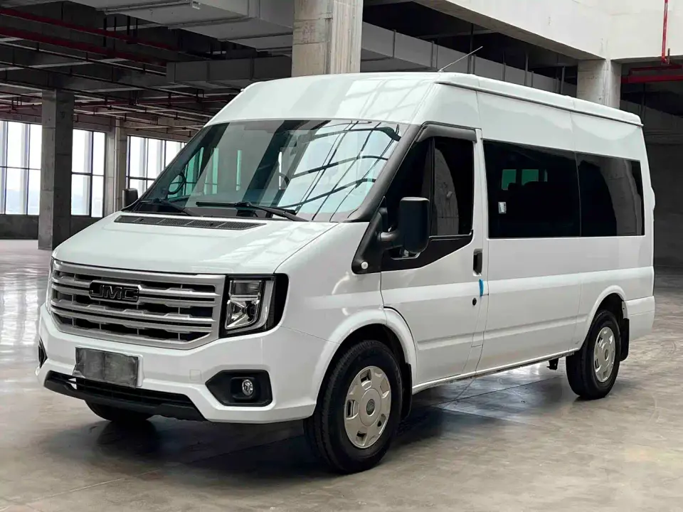 Jiangling JMC Fushun 2.0T Automatic Diesel Long Wheelbase High Roof Passenger Version Business Van 9-seater 2024