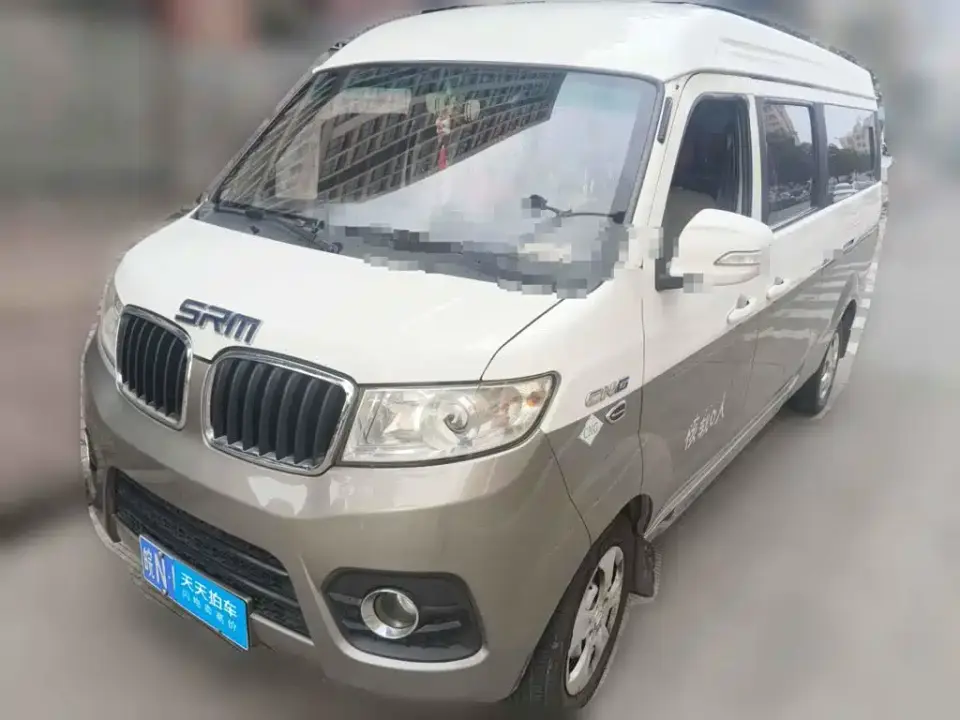 Jinbei New Hiace X30L CNG 100L CNG Wealth Edition Passenger Van 6/7 Seats with Central AC SWCC15M 2023