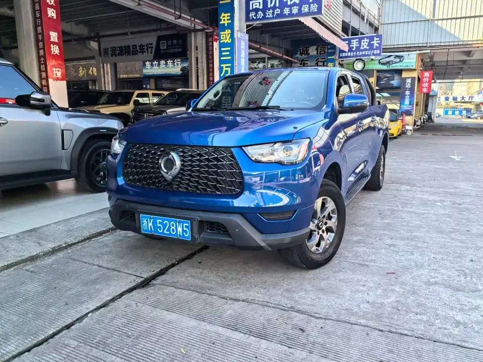 Great Wall Pao 2.0T Commercial Edition Manual Diesel 2WD Elite Long Box GW4D20M 2021