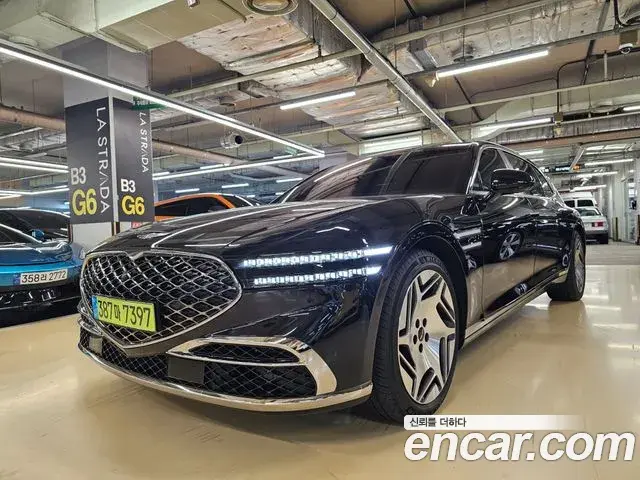 Genesis G90 Gasoline 3.5 Turbo e-S/C AWD LWB Black 2025