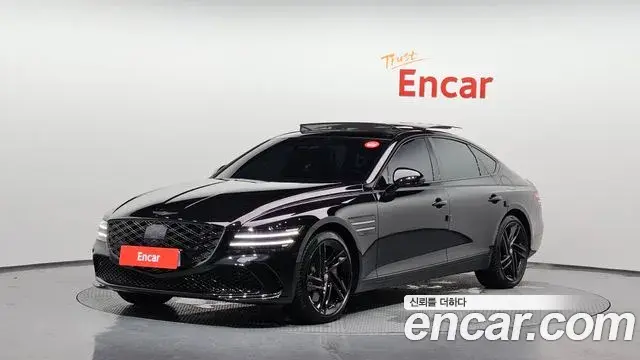 Genesis G80 Gasoline 3.5 Turbo AWD Black 2026