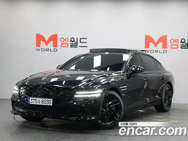 Genesis G80 Gasoline 3.5 Turbo AWD Black 2026
