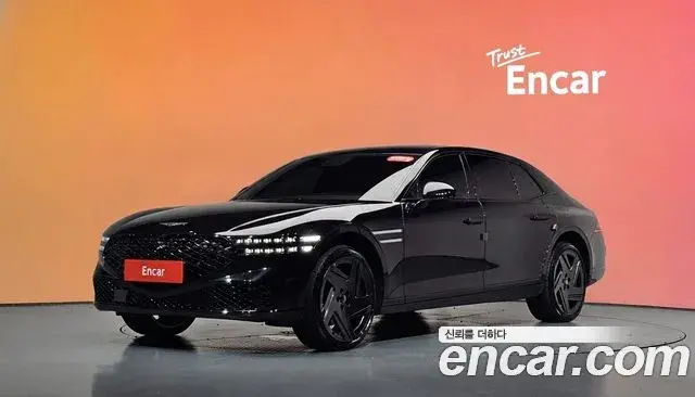Genesis G90 Gasoline 3.5 Turbo e-S/C AWD Black 2025