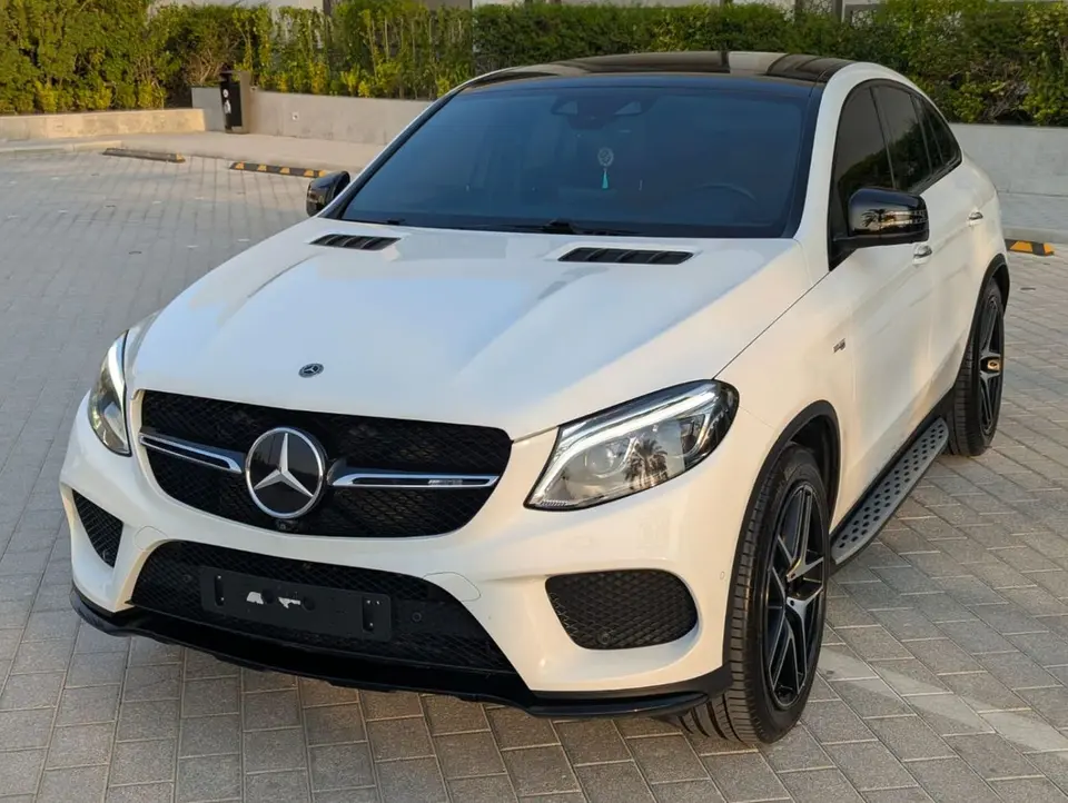 Mercedes-Benz GLE 63 AMG Mercedes Benz GLE 43 AMG 2019 GLE 43 AMG Gcc specs white colour with orange interior LHD Petrol engine 2019