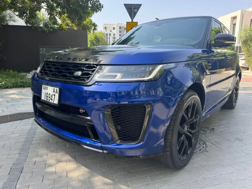 Land Rover Range Rover Sport SVR 2019