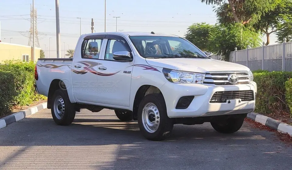 Toyota Hilux DC . 2.7L . 6-Speed Automatic . Petrol . 4WD . 5 Seats . 4 Doors 2026